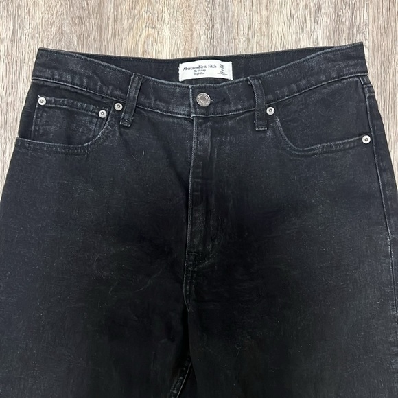 Abercrombie & Fitch The Skinny High Rise Black Jeans​​​ - Picture 3 of 12